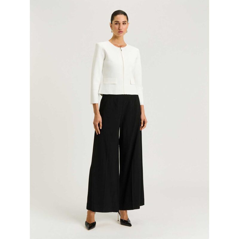 Veronika Maine Zip Front Milano Jacket image number 3